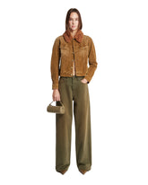 Giacca A Costine In Cotone Beige - R13 DONNA | PLP | Antonia