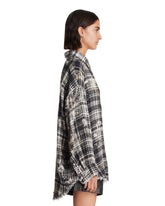 Black Checkered Shirt | PDP | Antonia