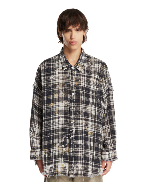 Tartan0627ページ Black Checkered Shirt | R13 - Antonia