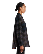 Blue Checked Shirt | PDP | Antonia