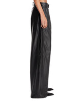 Black Leather Trousers | PDP | Antonia
