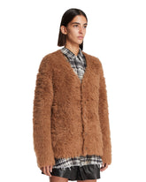 Brown Alpaca Cardigan | PDP | Antonia