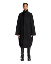 Black Cocoon Coat | PDP | Antonia