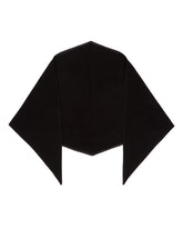 Black Wool Scarf | PDP | Antonia