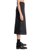 Black Denim Midi Skirt | PDP | Antonia