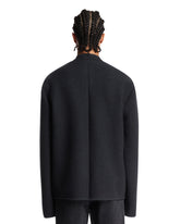 Gray Wool Walker Jacket | PDP | Antonia