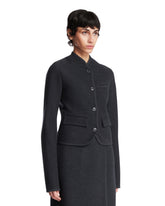 Giacca Athletic Walker In Lana Nera | PDP | Antonia