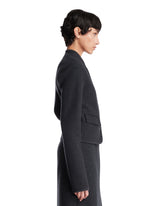 Giacca Athletic Walker In Lana Nera | PDP | Antonia