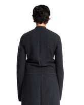 Giacca Athletic Walker In Lana Nera | PDP | Antonia