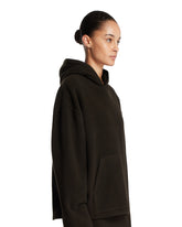 Brown Wool Hoodie | PDP | Antonia