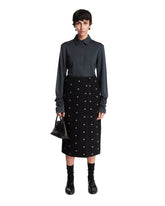 Gonna A Portafoglio Walker Con Ricami Nera - RIER WOMEN | PLP | Antonia