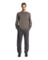 Gray Wool Long-Sleeve T-Shirt - New arrivals men's clothing | PLP | Antonia