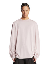 Pink Wool Long-Sleeve T-Shirt - New arrivals men's clothing | PLP | Antonia