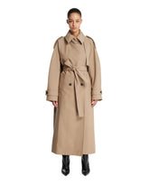 Beige Oversized Trench - ROHE WOMEN | PLP | Antonia