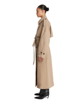 Beige Oversized Trench | PDP | Antonia