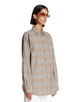 Camicia A Quadri Beige | PDP | Antonia