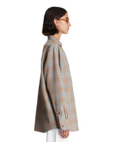 Camicia A Quadri Beige | PDP | Antonia