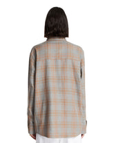 Camicia A Quadri Beige | PDP | Antonia