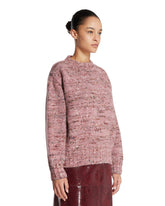 Pink Melange Pullover | PDP | Antonia