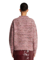 Pink Melange Pullover | PDP | Antonia