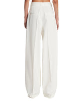 White Wool Trousers | PDP | Antonia