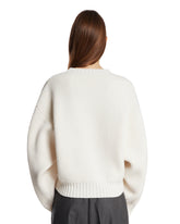 White Oversized Sweater | PDP | Antonia