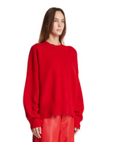 Red Crewneck Sweater | PDP | Antonia