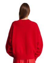 Red Crewneck Sweater | PDP | Antonia