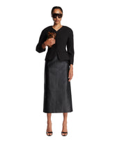 Black Midi Column Skirt - Women's skirts | PLP | Antonia