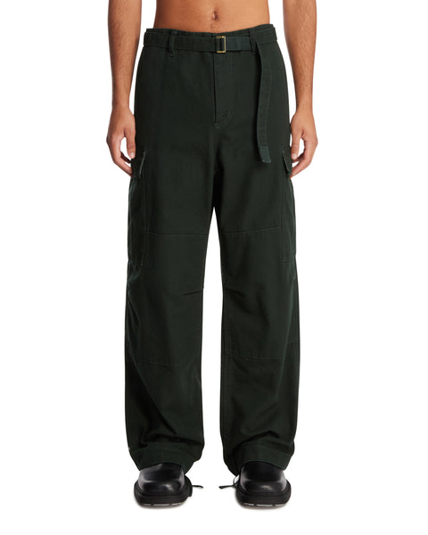 Sacai x Carhartt Green Wide Cargo Pants | SACAI - Antonia