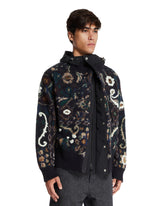 lue Floral Jacquard Knit Blouson | PDP | Antonia