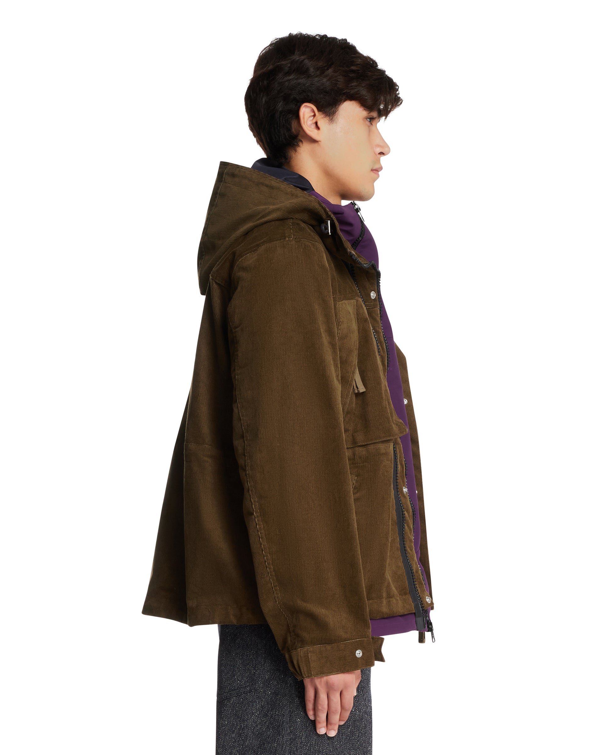Brown Ripstop Jacket | SACAI - Antonia