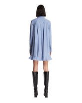 Light Blue Striped Cotton Shirt | PDP | Antonia