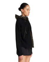 Black Multi-layered Jacket | PDP | Antonia