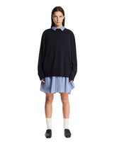Abito In Cotone E Maglia Blu - Sacai donna | PLP | Antonia