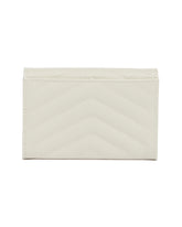 Portafoglio Cassandre Matelasse Envelope Piccolo Bianco | PDP | Antonia