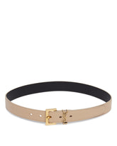 Cintura Cassandre Con Fibbia Quadrata Beige - Saint laurent donna | PLP | Antonia