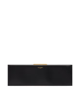Clutch Midnight Grande In Pelle Nera - Saint laurent donna | PLP | Antonia