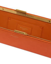 Clutch Midnight Grande In Raso Arancione | PDP | Antonia