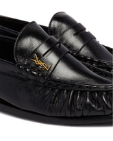 Black Le Loafer Leather Loafers. | PDP | Antonia