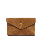 Pochette Envelope Cassandre Grande Marrone | PDP | Antonia