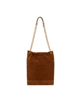 Brown Suede Pochon Jamie | PDP | Antonia