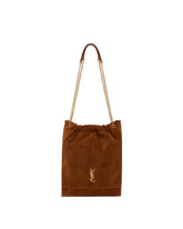 Brown Suede Pochon Jamie | PDP | Antonia