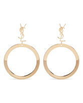 Orecchini Cassandre Con Pendente Dorati | PDP | Antonia