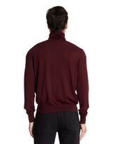 Burgundy Wool Turtleneck Sweater | PDP | Antonia