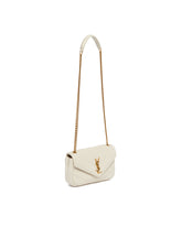 White Mini Loulou Quilted Leather Bag | PDP | Antonia
