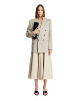 Blazer Doppiopetto Beige - Saint laurent donna | PLP | Antonia
