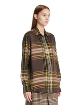 Brown Tartan Shirt | PDP | Antonia