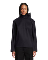 Top Boxy Lavallire Blu - Saint laurent donna | PLP | Antonia