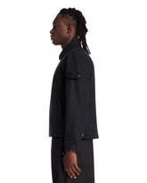 Blue Wool Jacket | PDP | Antonia